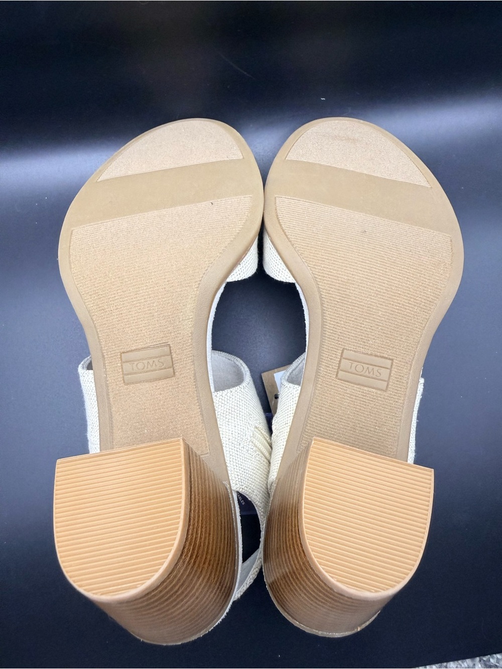 TOMS - Women’s Majorca Closed Toe Wedge Heels - Picture 8 of 8